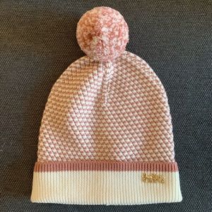 Coach Knit Charm Hat